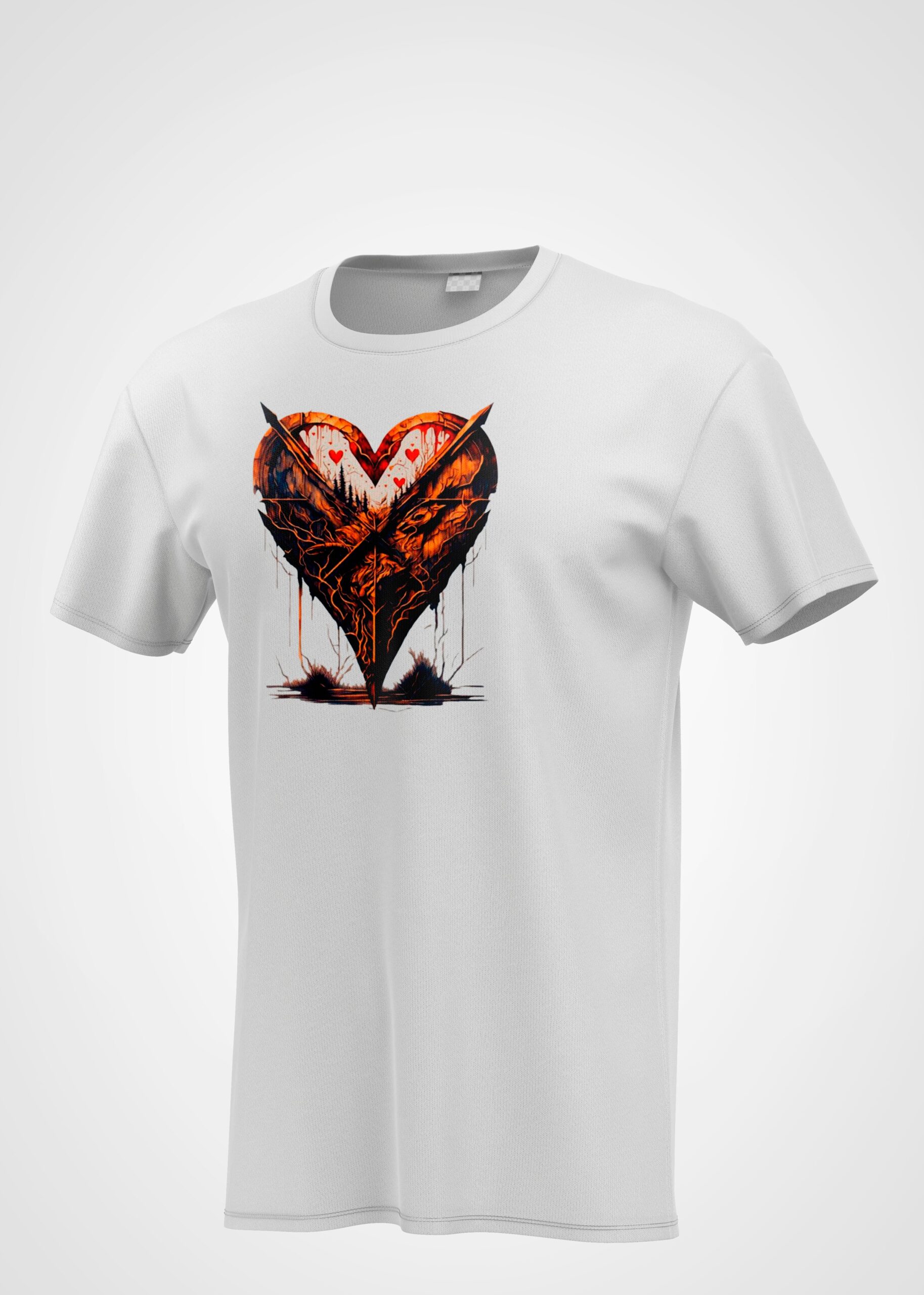 T-Shirt Men Heart - Image 3