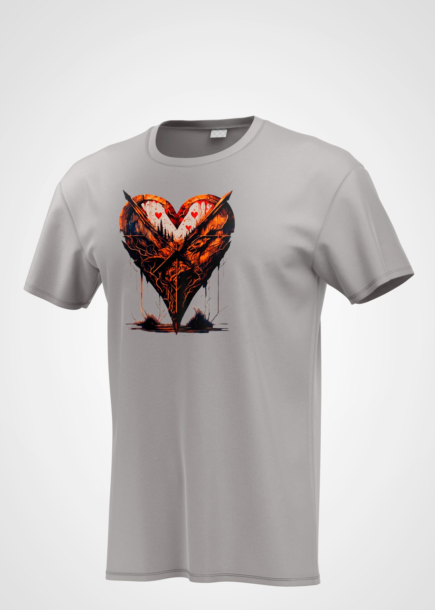 T-Shirt Men Heart - Image 4