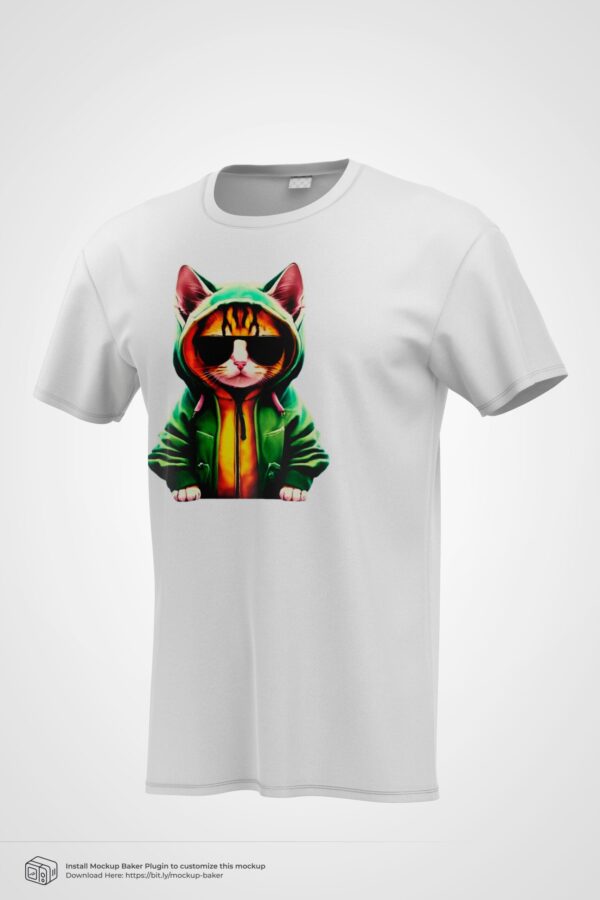 camiseta gato