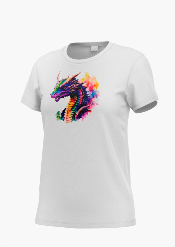 T-Shirt Women Dragon - Image 4