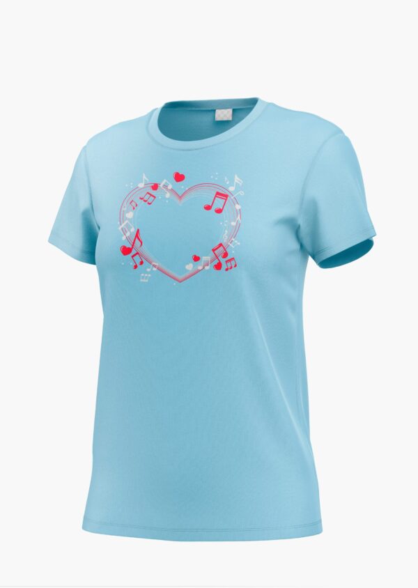 T-Shirt Women Music - Image 3