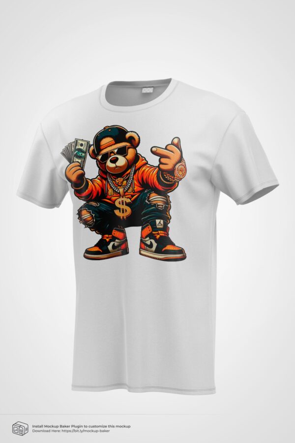 T-Shirt Men Bear - Image 4